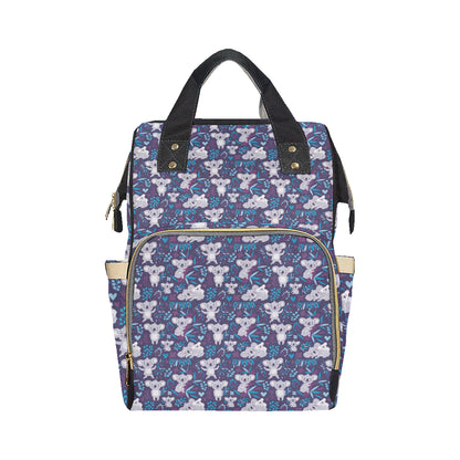 Koala Cute Themed Design Print Diaper Bag Backpack