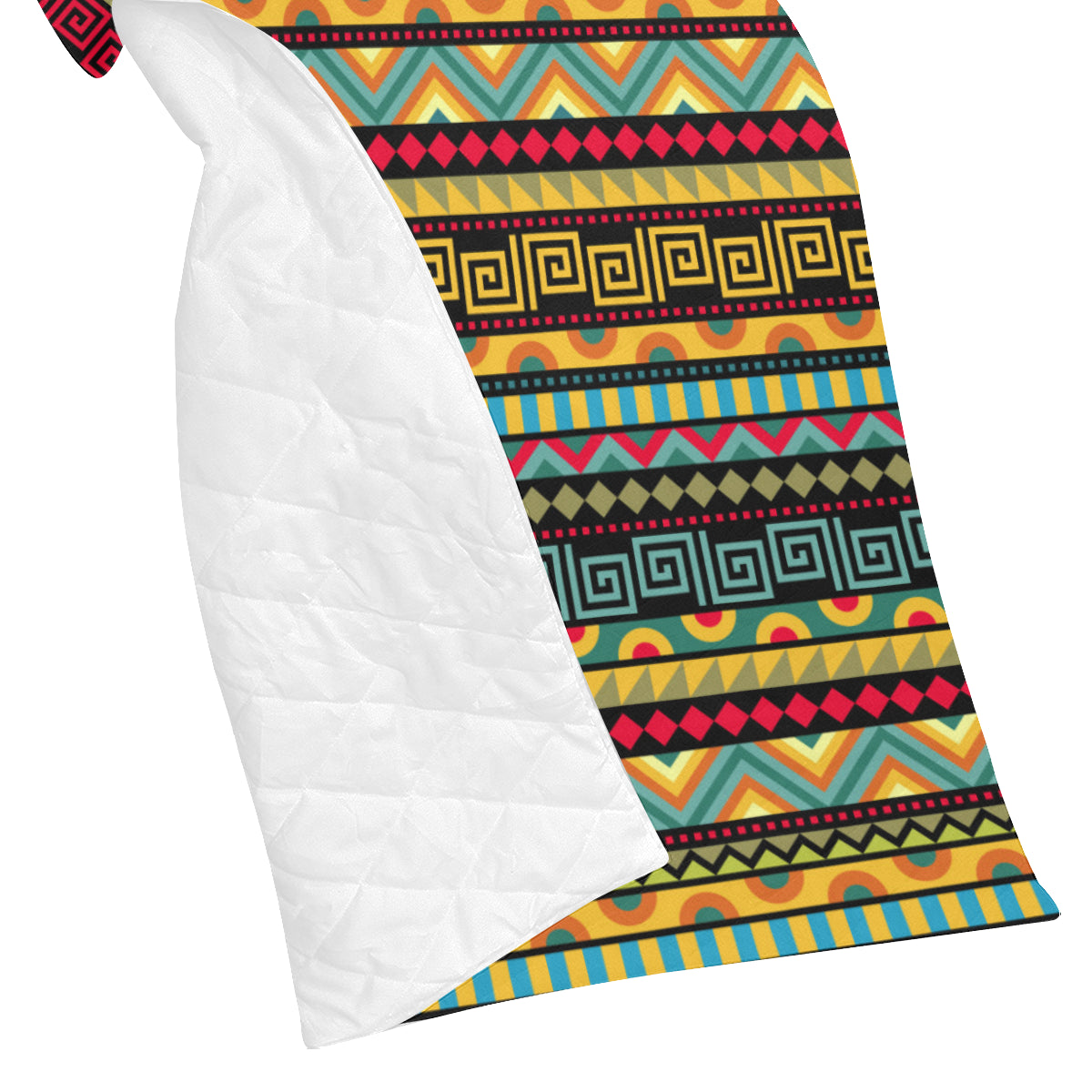 African Pattern Print Design 03 Premium Quilt