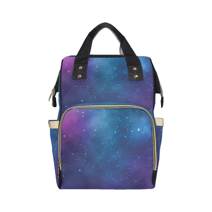 Nebula Pattern Print Design A01 Diaper Bag Backpack