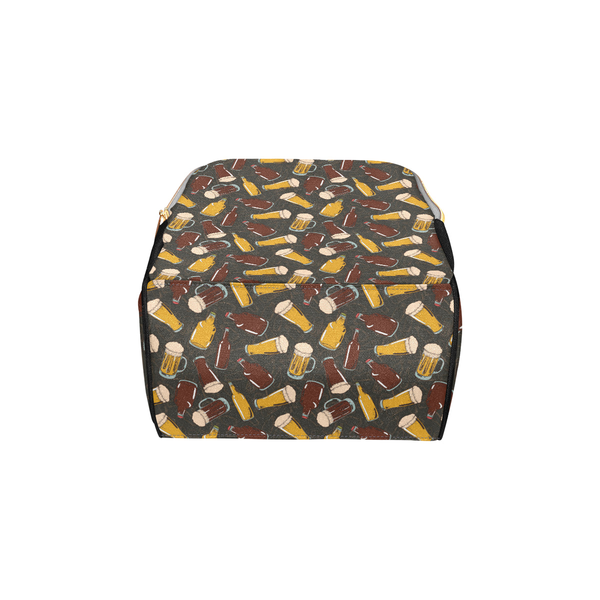 Beer Pattern Print Design 03 Diaper Bag Backpack