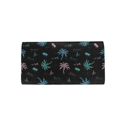 Aloha Hawaii Pattern Print Design 03 Women's Trifold Wallet