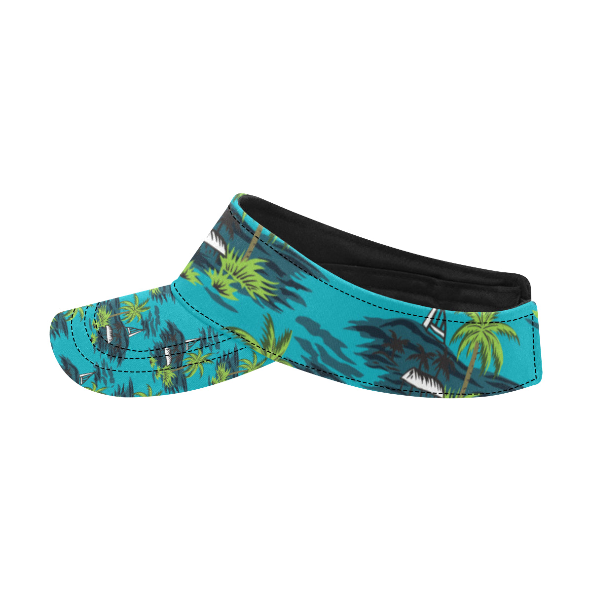 Pacific island Pattern Print Design A01 Unisex Sun Visor