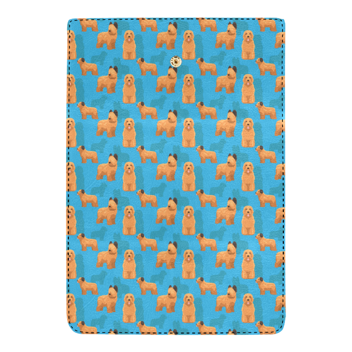 Briards Pattern Print Design 01 Women's Trifold Wallet