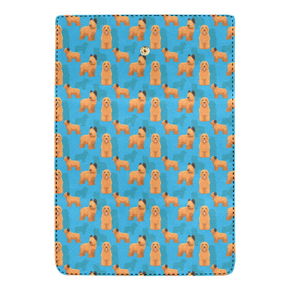Briards Pattern Print Design 01 Women's Trifold Wallet