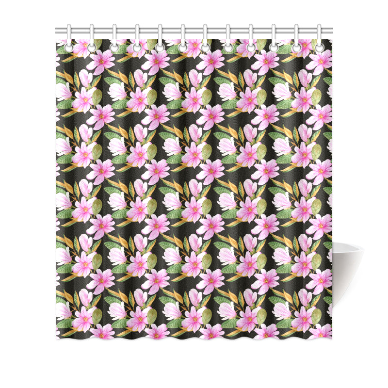 Magnolia Pattern Print Design MAG08 Shower Curtain