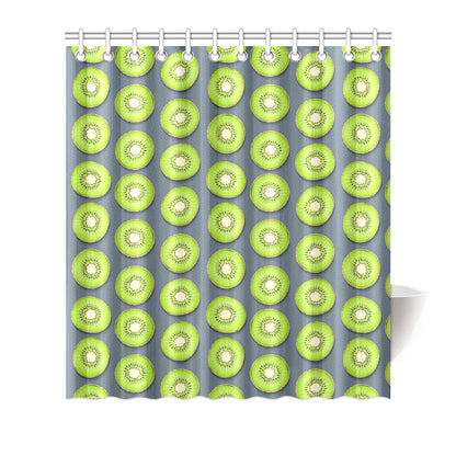 Kiwi Pattern Print Design KW06 Shower Curtain