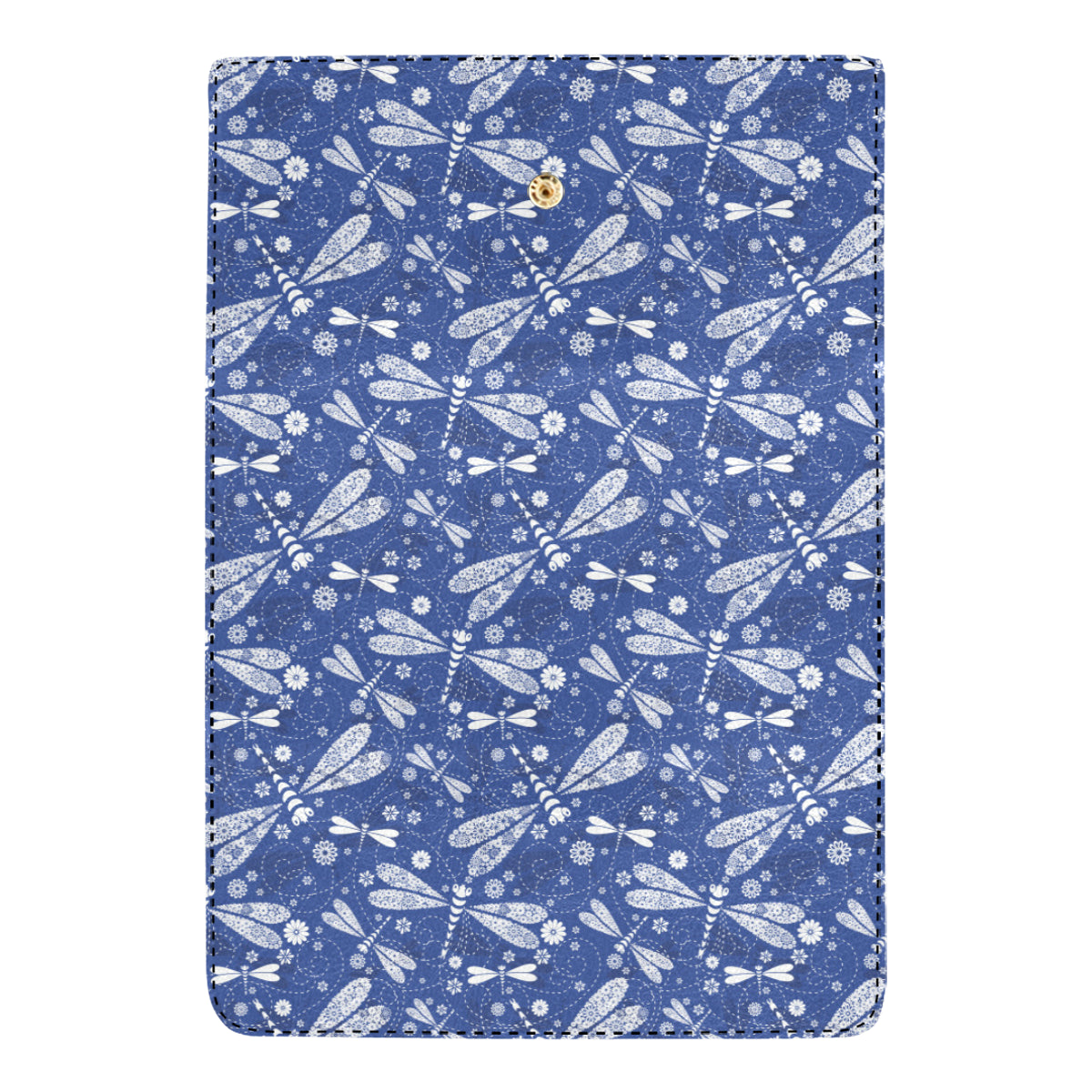 Dragonfly Pattern Print Design 03 Women's Trifold Wallet