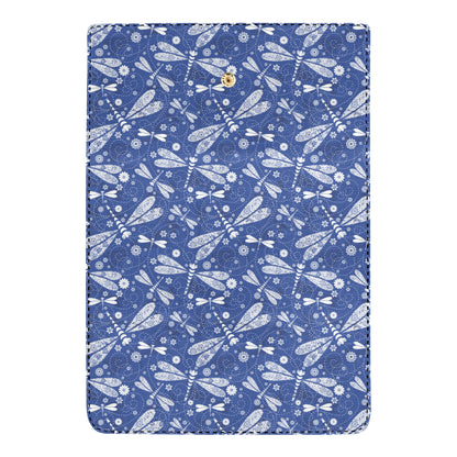 Dragonfly Pattern Print Design 03 Women's Trifold Wallet