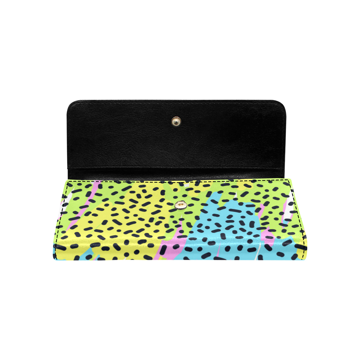 90s Pattern Print Design 2 Women's Trifold Wallet