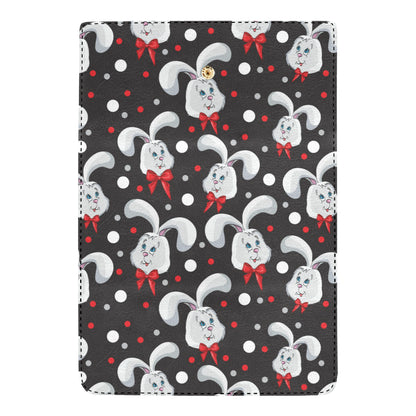 Rabbit Pattern Print Design RB012 Women's Trifold Wallet
