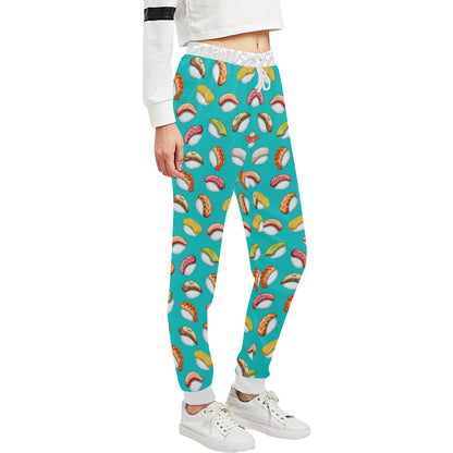 Sushi Themed Print Unisex Sweatpants