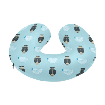 Eskimo Pattern Print Design 03 U-Shaped Travel Neck Pillow