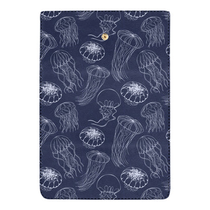 Jellyfish Pattern Print Design 05 Women's Trifold Wallet