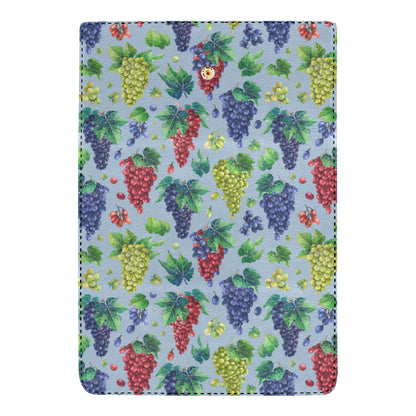 Grape Pattern Print Design GP06 Women's Trifold Wallet