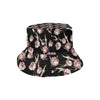 Tulip Pink Pattern Print Design TP02 Unisex Bucket Hat