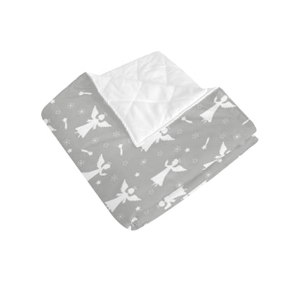 Angel Pattern Print Design 03 Premium Quilt