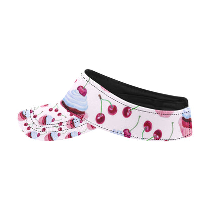 Cherry Cupcake Pink Pattern Unisex Sun Visor