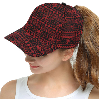 Native American Eagle Themed Print Snapback Cap