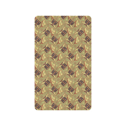 Western Cowboy Themed Rubber Doormat