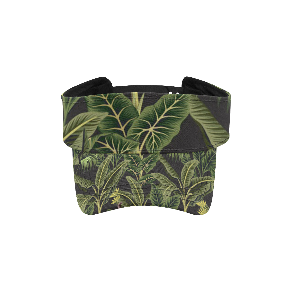 Banana Leaf Pattern Print Design BL04 Unisex Sun Visor