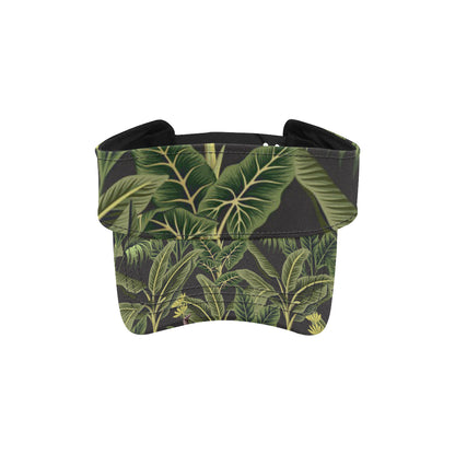 Banana Leaf Pattern Print Design BL04 Unisex Sun Visor