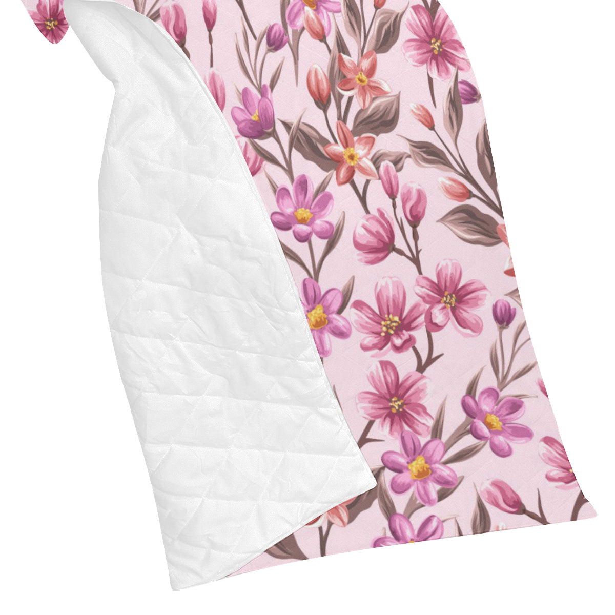 Summer Floral Pattern Print Design SF09 Premium Quilt