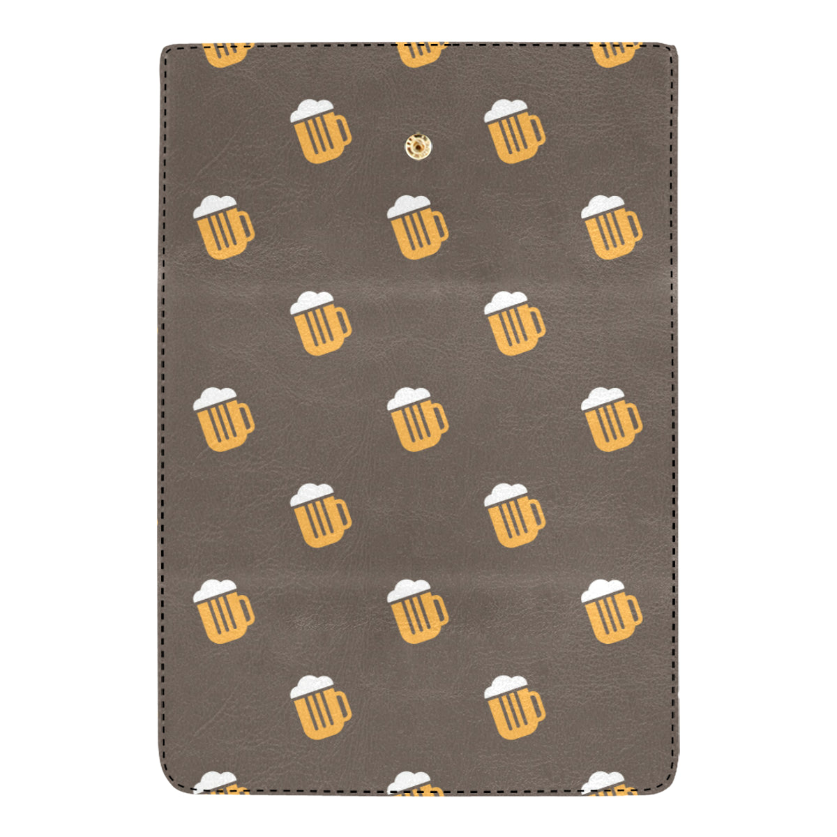 Beer Pattern Print Design 01 Women's Trifold Wallet