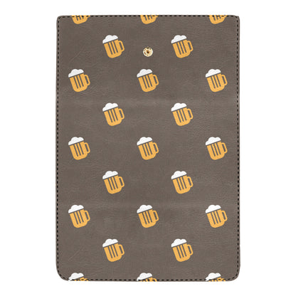 Beer Pattern Print Design 01 Women's Trifold Wallet