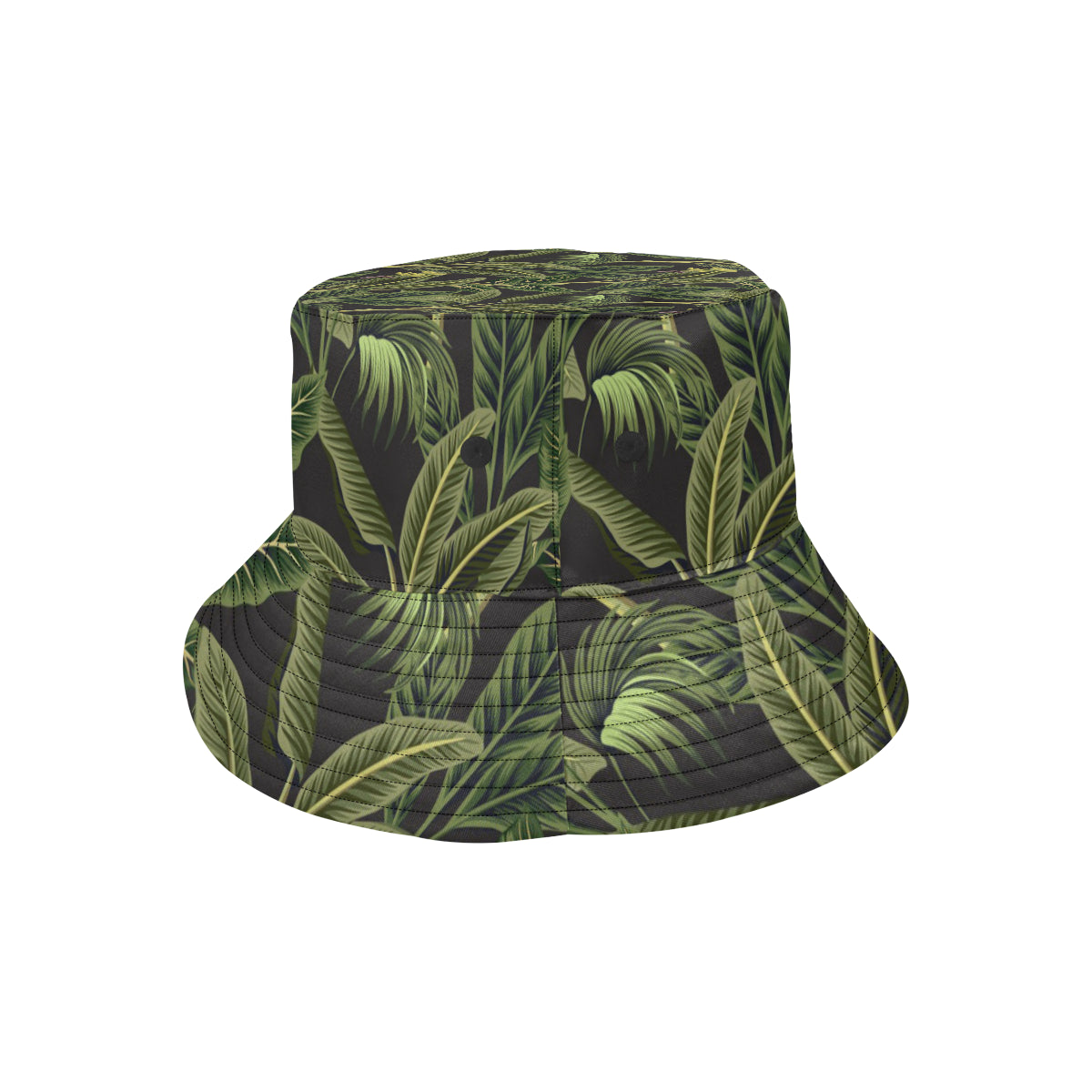 Banana Leaf Pattern Print Design BL04 Unisex Bucket Hat