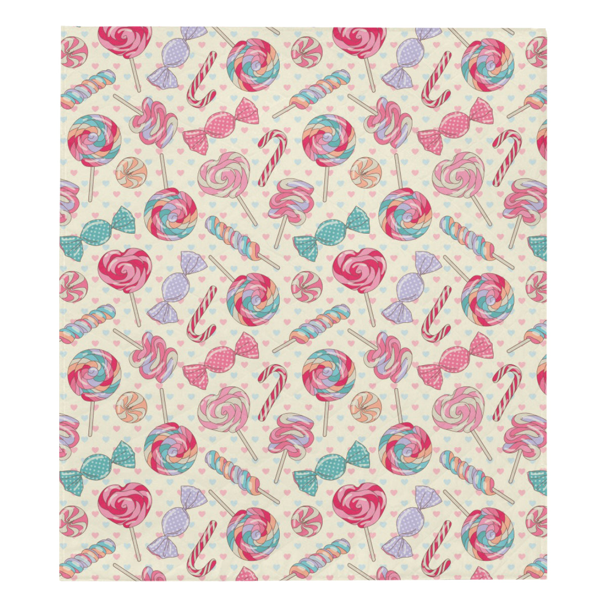 Candy Pattern Print Design CA04 Premium Quilt