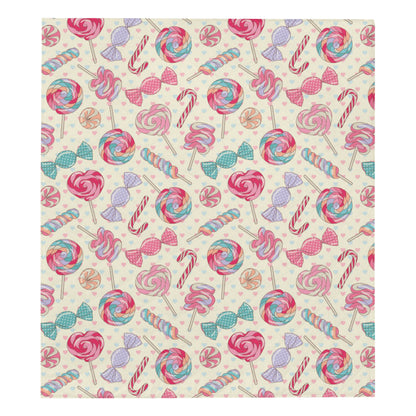 Candy Pattern Print Design CA04 Premium Quilt