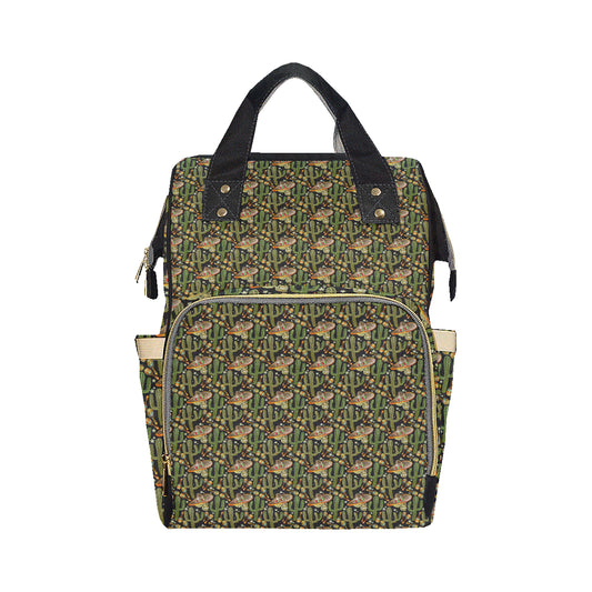 Western Style Print Diaper Bag Backpack