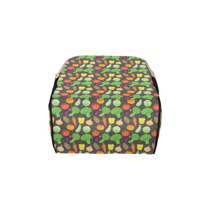 Vegan Funny Themed Design Print Diaper Bag Backpack