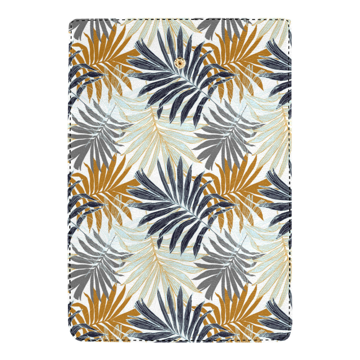 Colorful Tropical Palm Leaves Women's Trifold Wallet