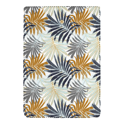 Colorful Tropical Palm Leaves Women's Trifold Wallet