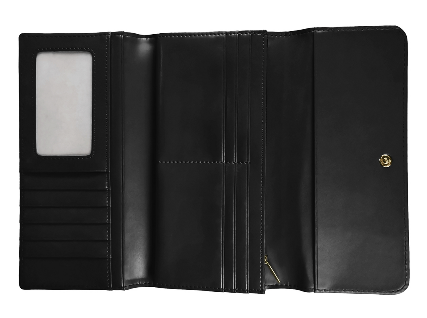 Tiger Japan Style Print Design LKS305 Women's Trifold Wallet