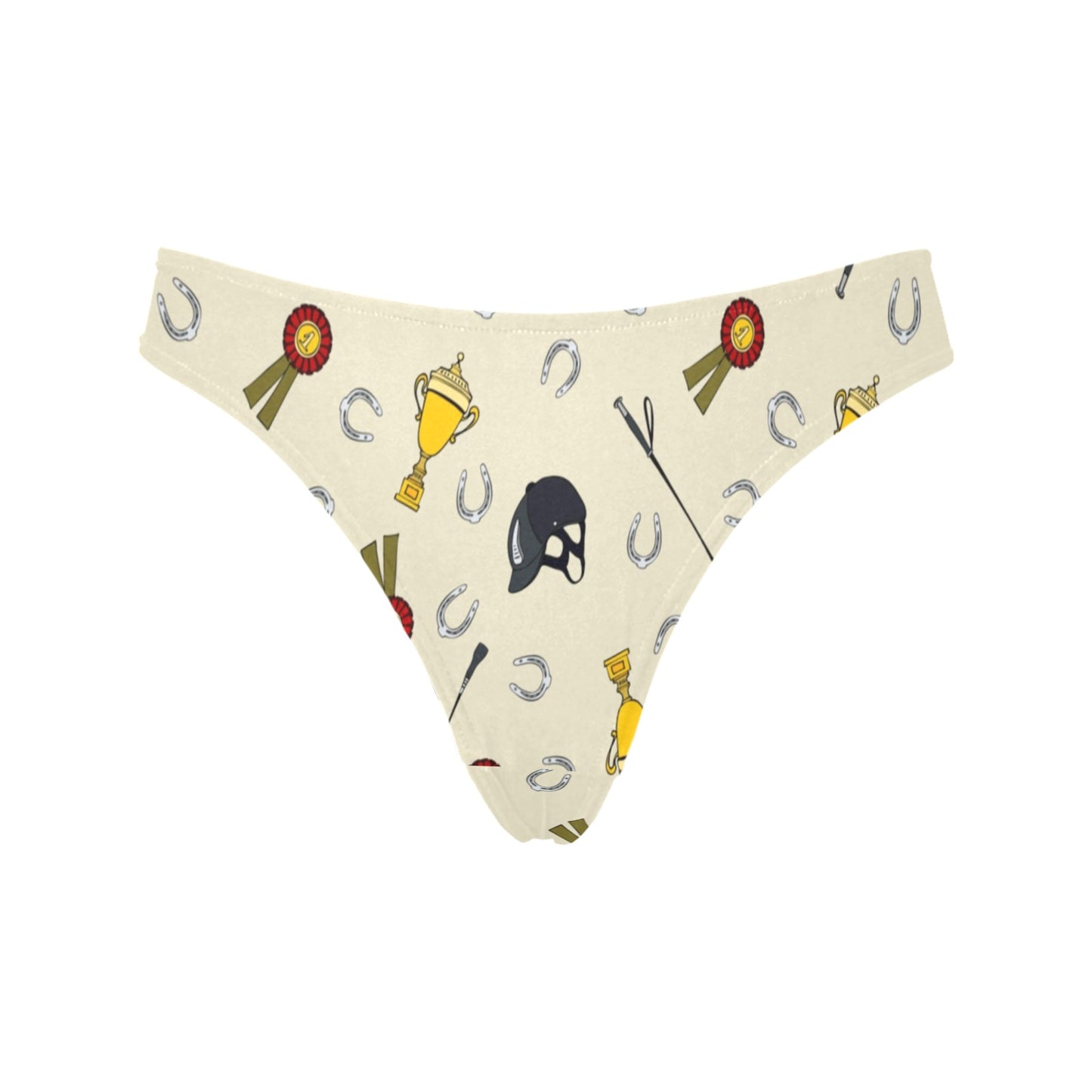 Equestrian Horseshoe Equipment Women's Thongs