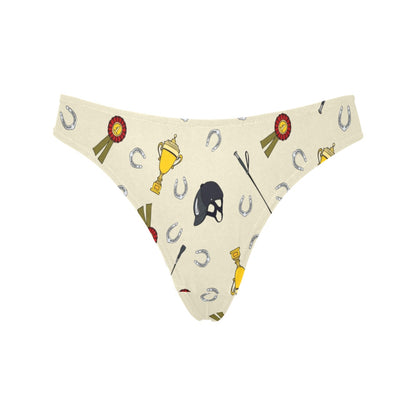 Equestrian Horseshoe Equipment Women's Thongs
