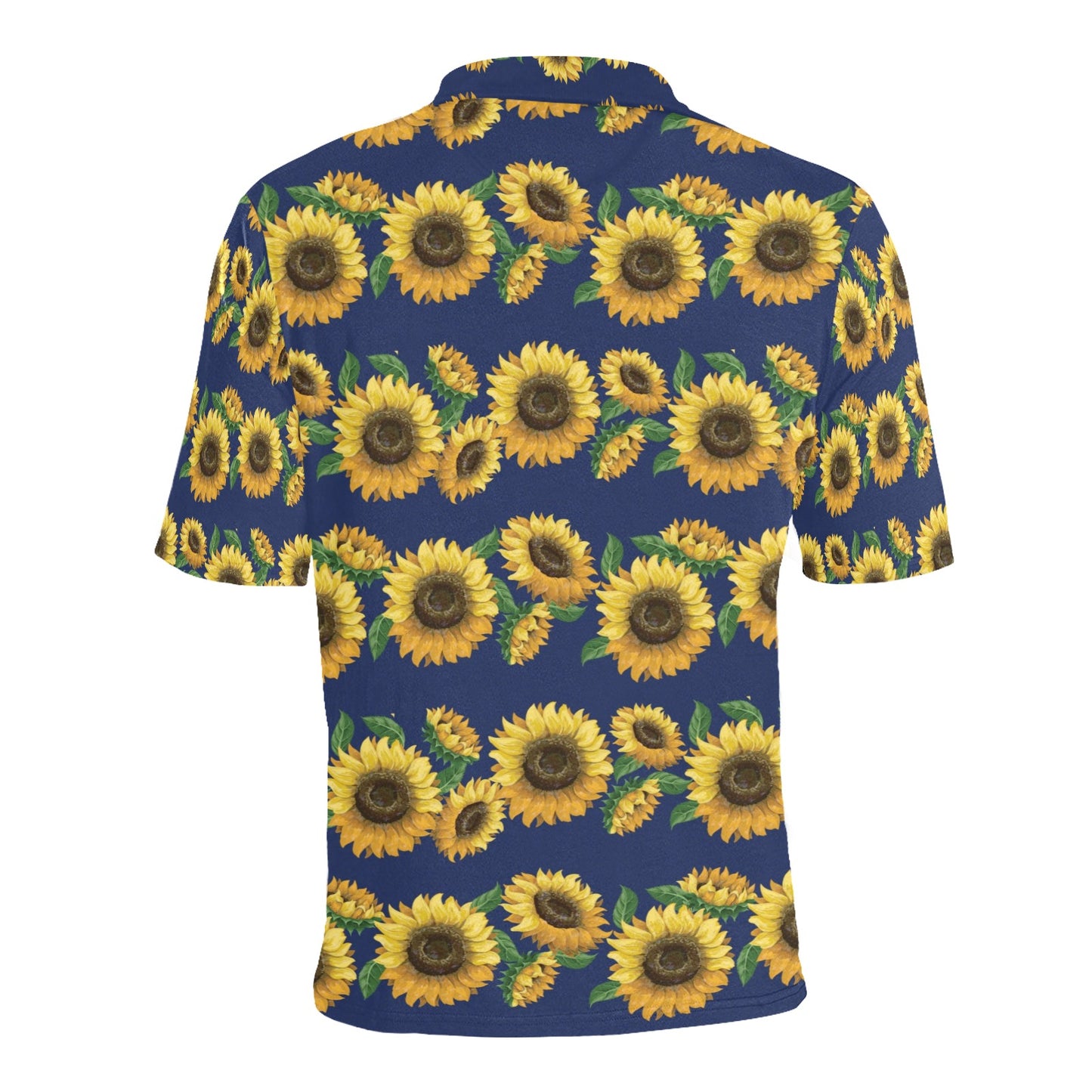 Sunflower Print Design LKS307 Men Polo Shirt