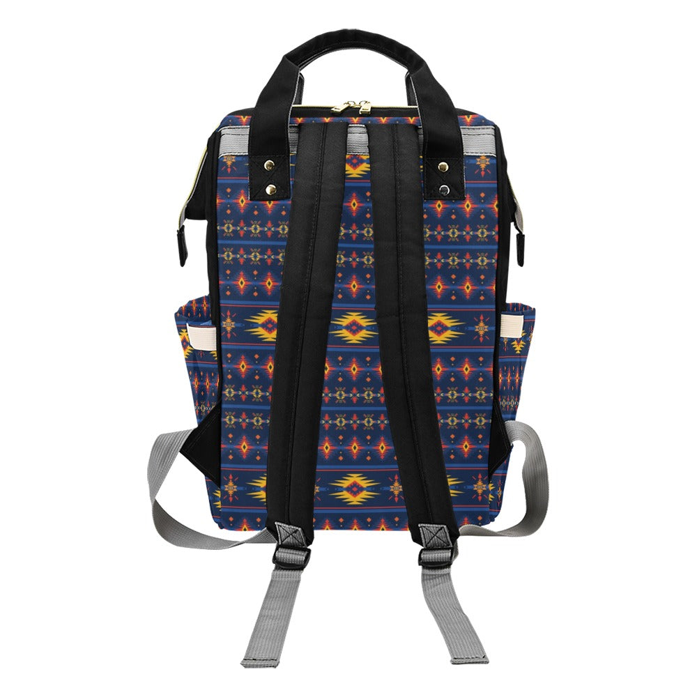 Southwest Pattern Print Design LKS306 Diaper Bag Backpack