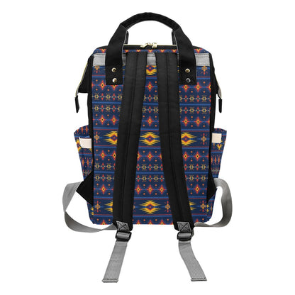 Southwest Pattern Print Design LKS306 Diaper Bag Backpack