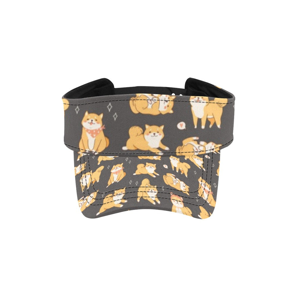 Shiba Inu Print Design LKS309 Unisex Sun Visor