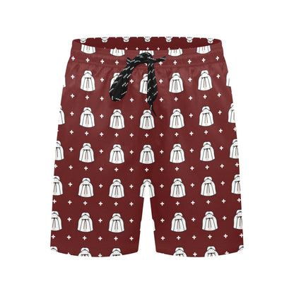 Shih Tzu Print Design LKS301 Men's Swim Trunks Beach Shorts