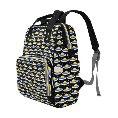 UFO Print Design LKS303 Diaper Bag Backpack