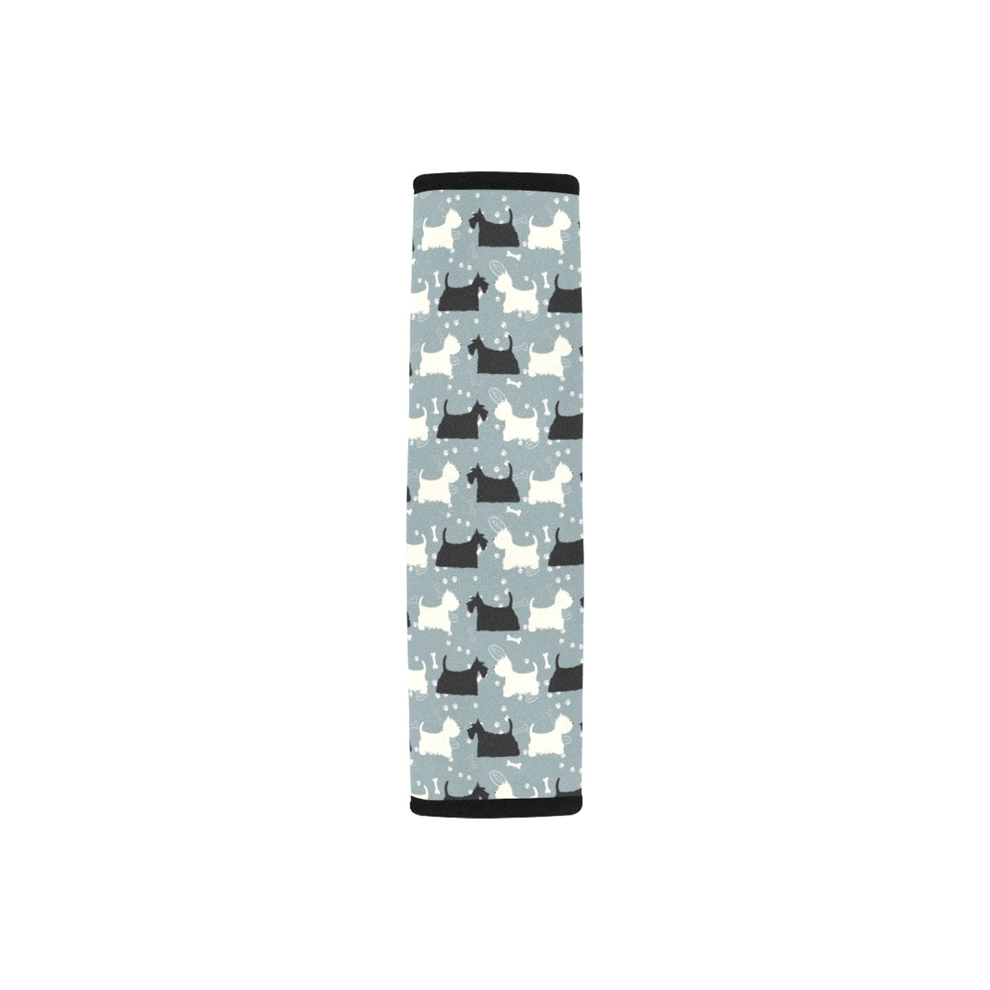 Scottish Terriers Print Design LKS301 Car Seat Belt Cover