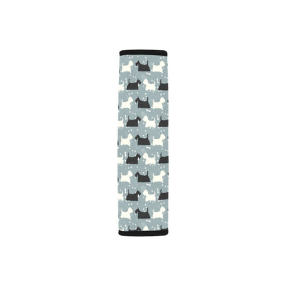 Scottish Terriers Print Design LKS301 Car Seat Belt Cover