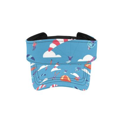Skydiver Print Design LKS306 Unisex Sun Visor