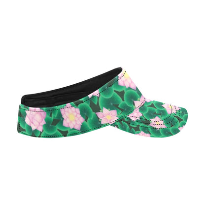 Water Lily Print Design LKS303 Unisex Sun Visor