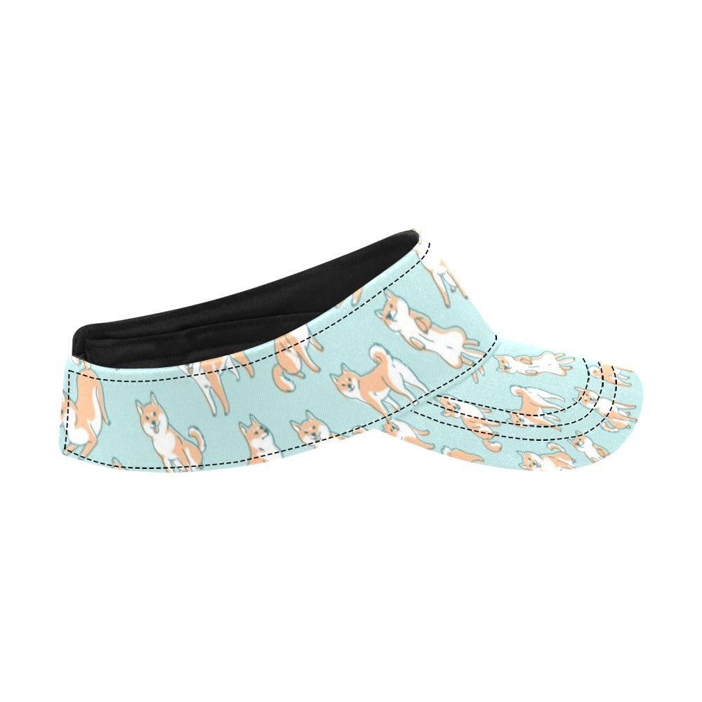 Shiba Inu Print Design LKS304 Unisex Sun Visor