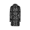 Bandana Paisley Black Print Design LKS308 Women's Fleece Robe